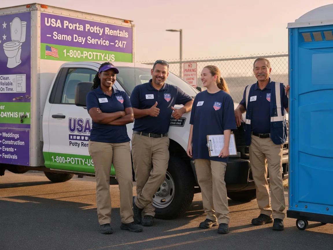 Porta Potty Rental company in Vallecito, CA