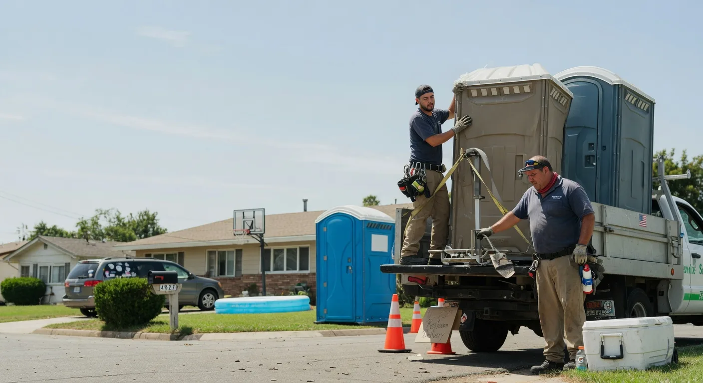 Porta Potty Rental in Vallecito, CA near me